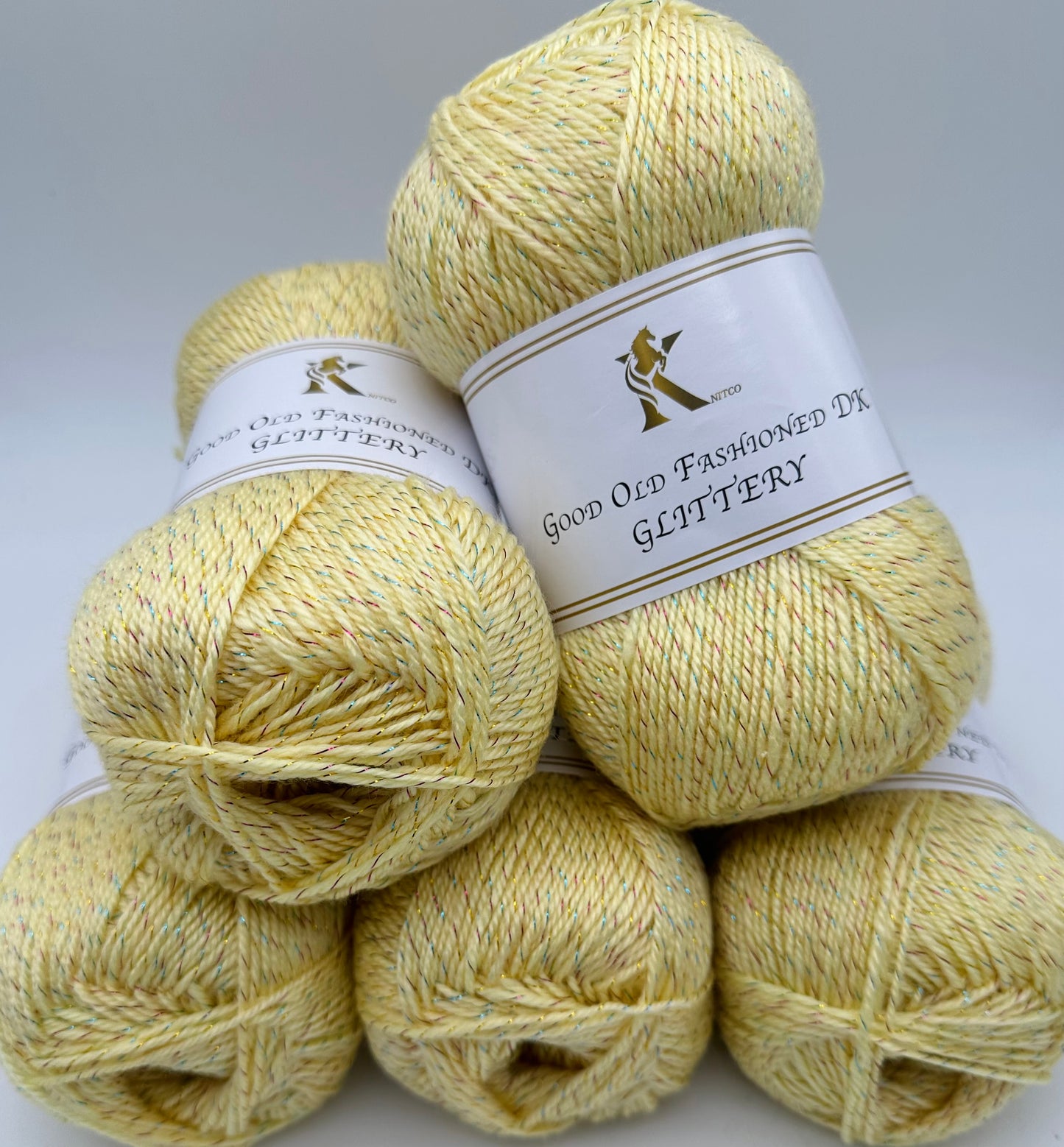 Knitco Glittery DK yarn