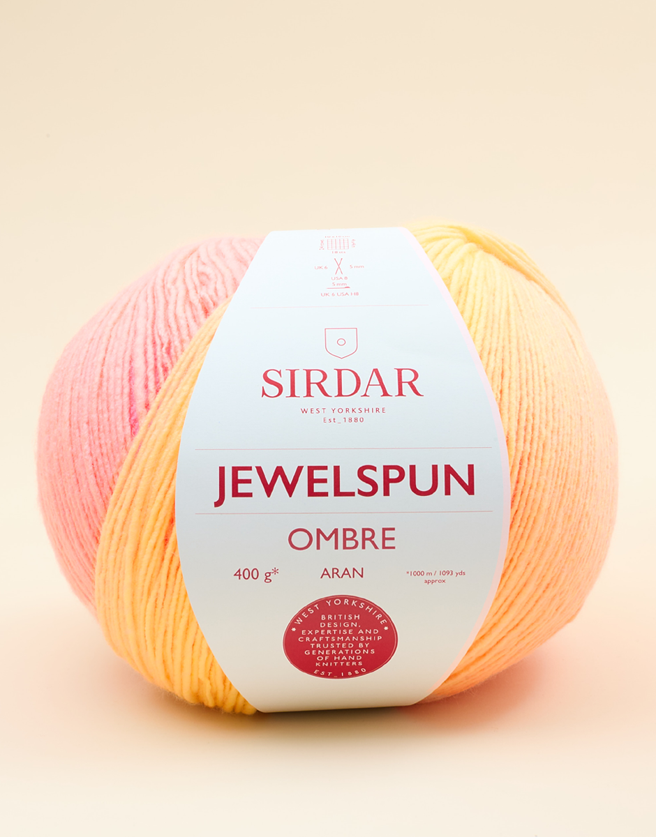 Sirdar Jewelspun Aran Ombré Yarn 400g