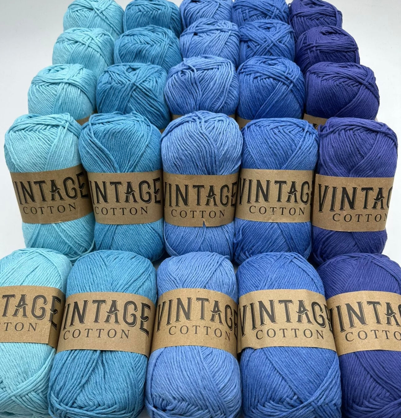 Vintage Cotton Yarn Colourways Bundle 14
