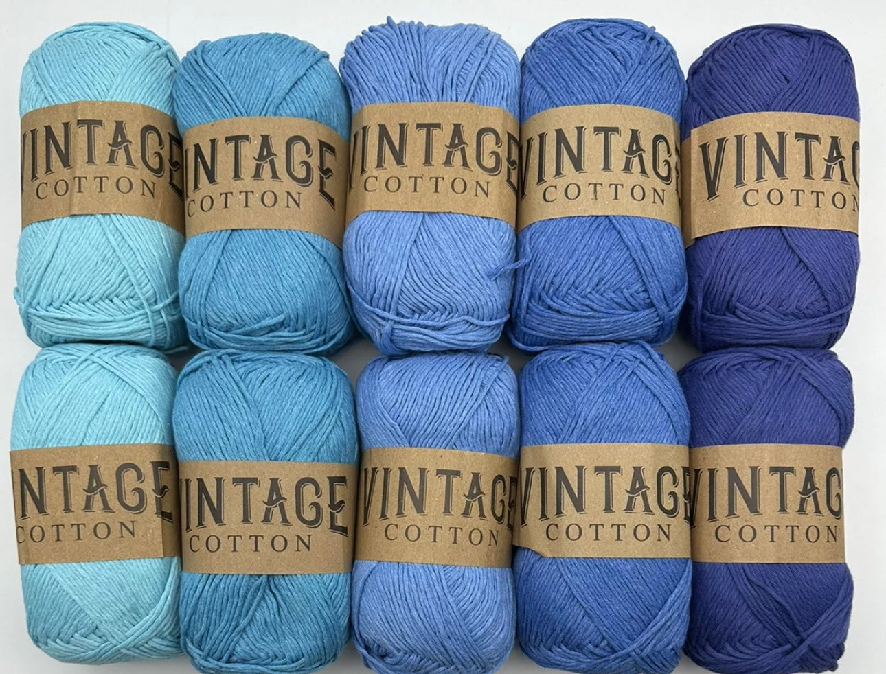 Vintage Cotton Yarn Colourways Bundle 14