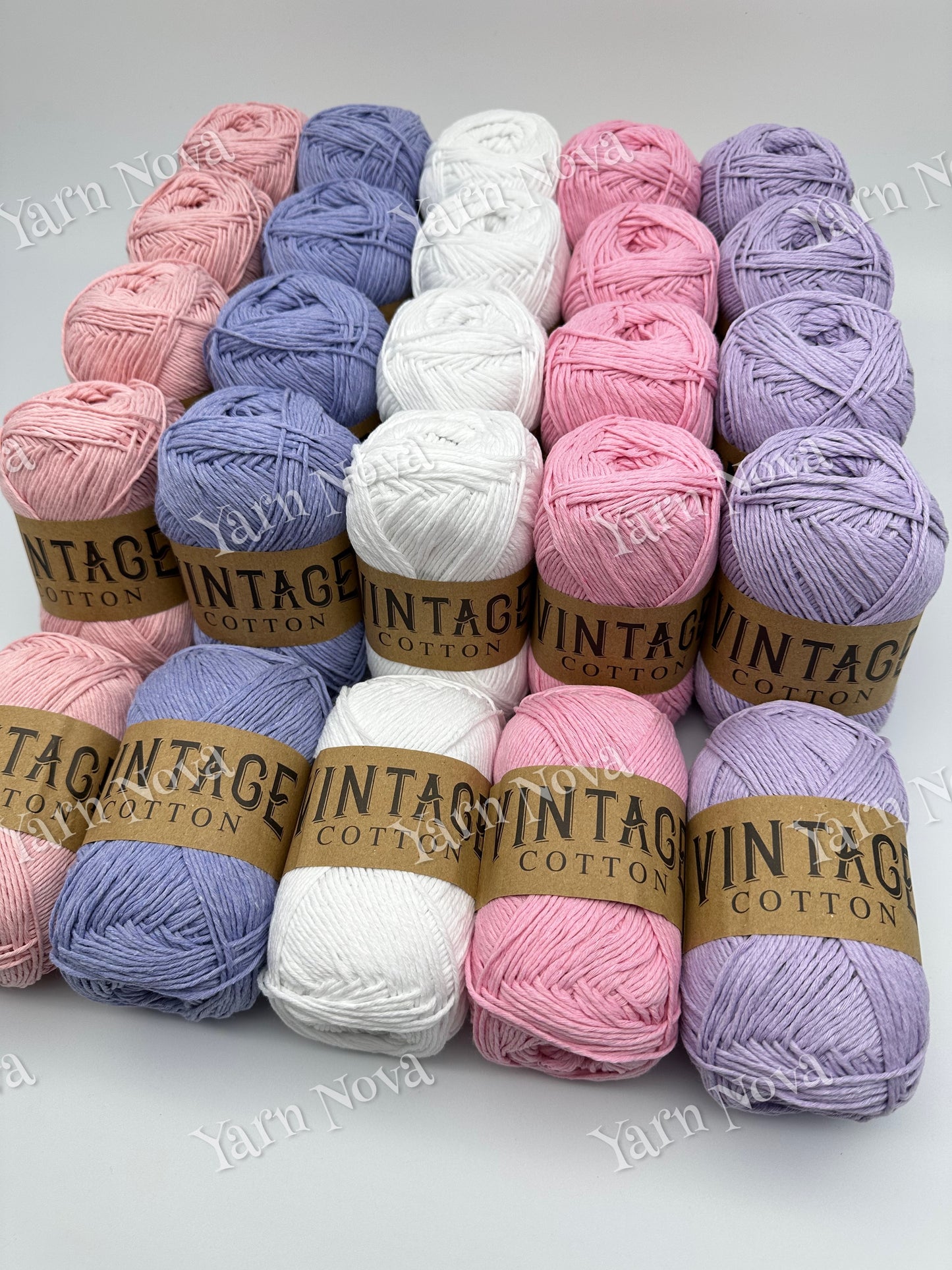 Vintage Cotton Yarn Colourways Bundle 05
