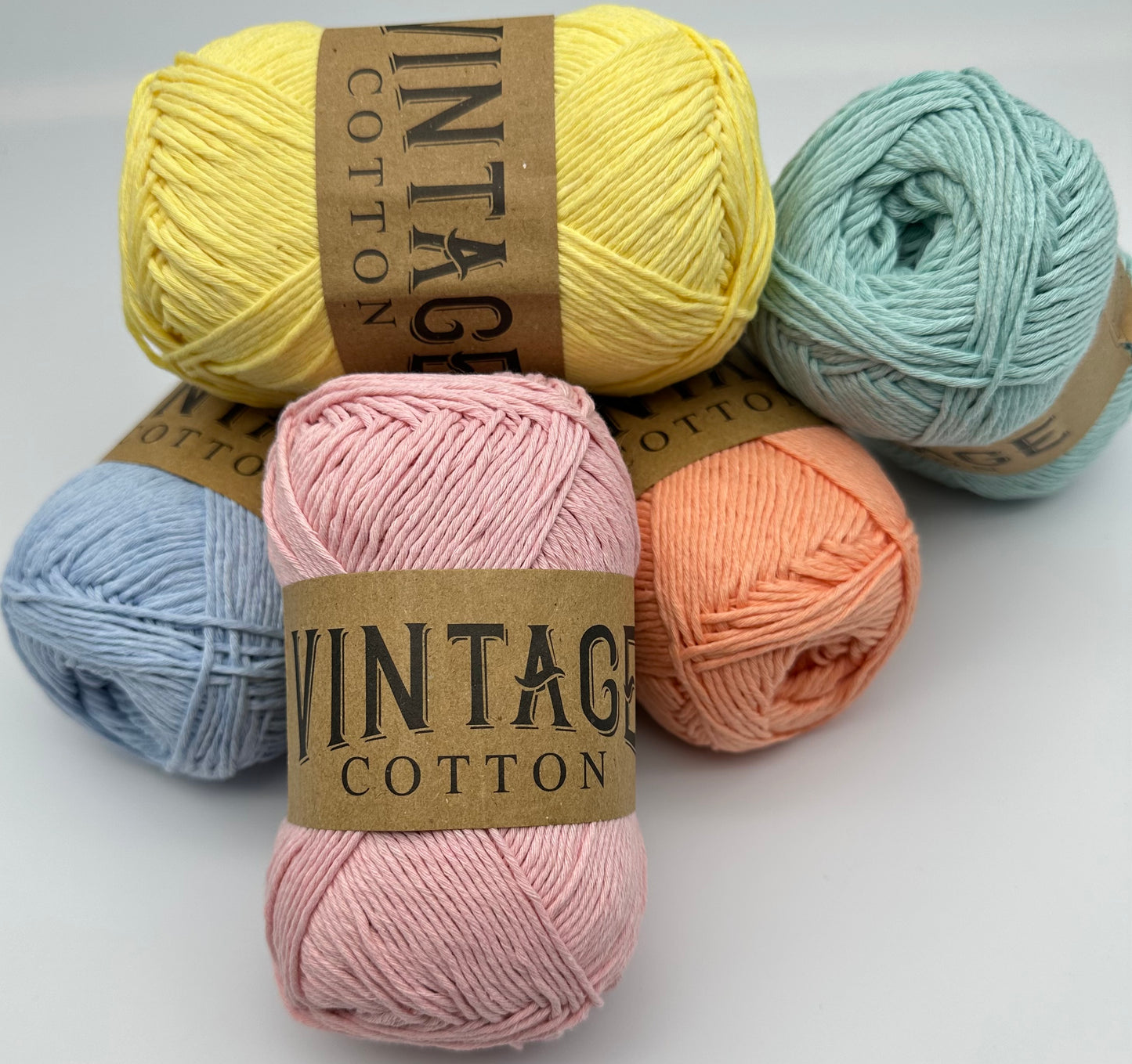 Vintage Cotton Yarn Colourways Bundle 10