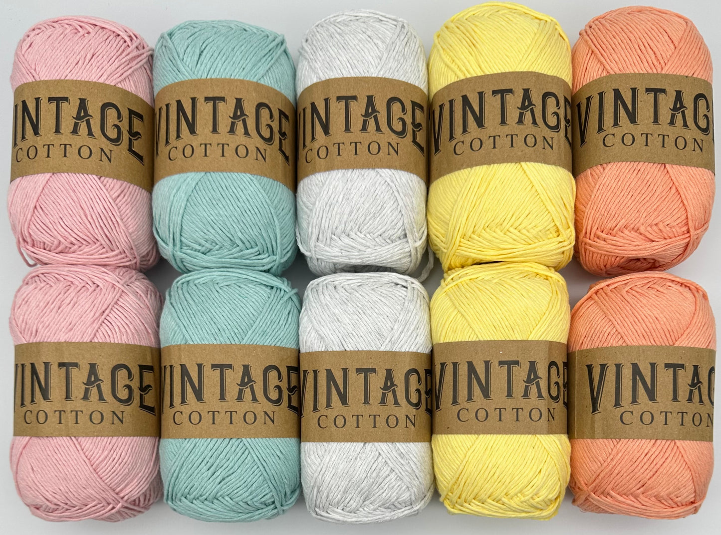 Vintage Cotton Yarn Colourways Bundle 02