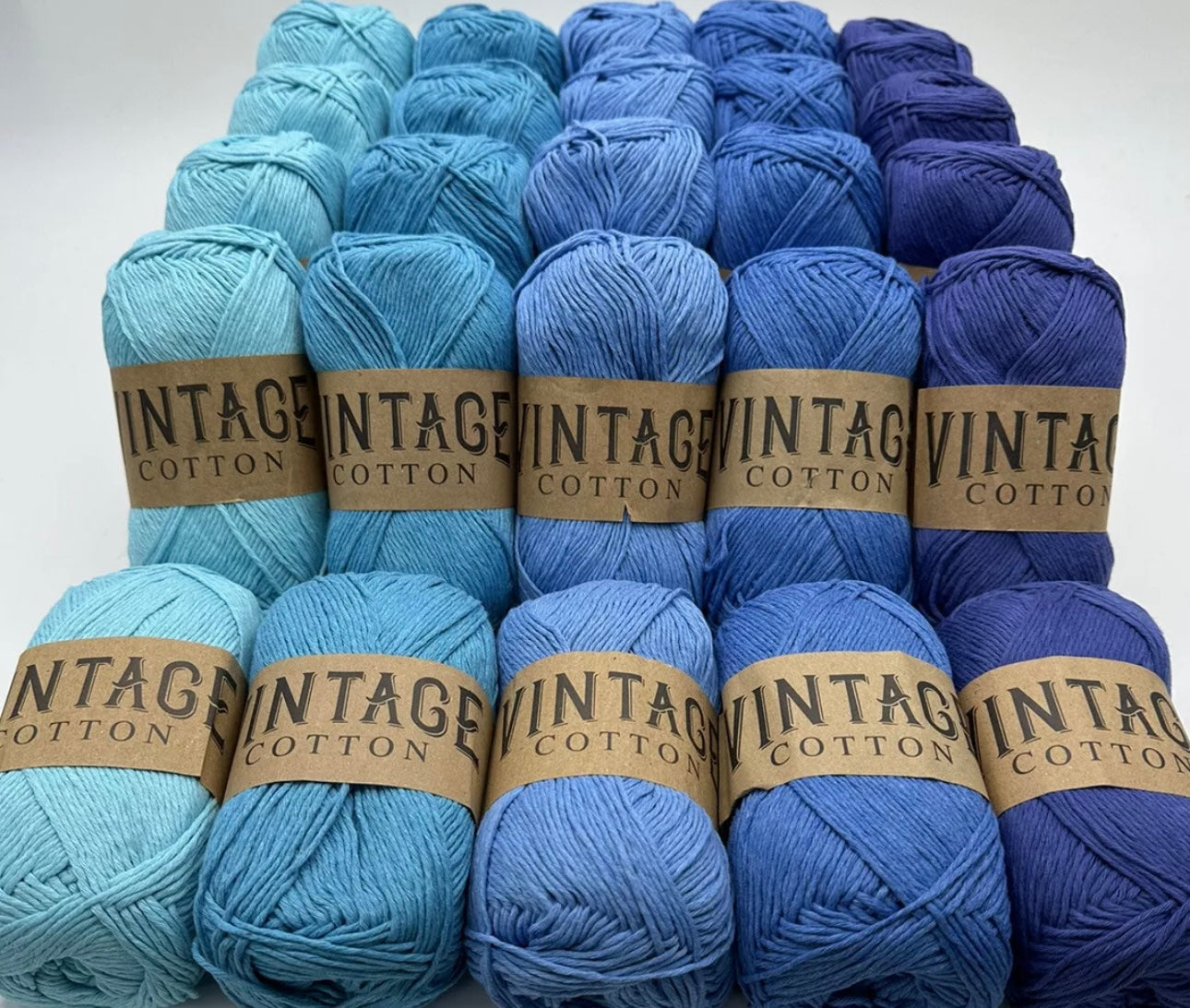 Vintage Cotton Yarn Colourways Bundle 14