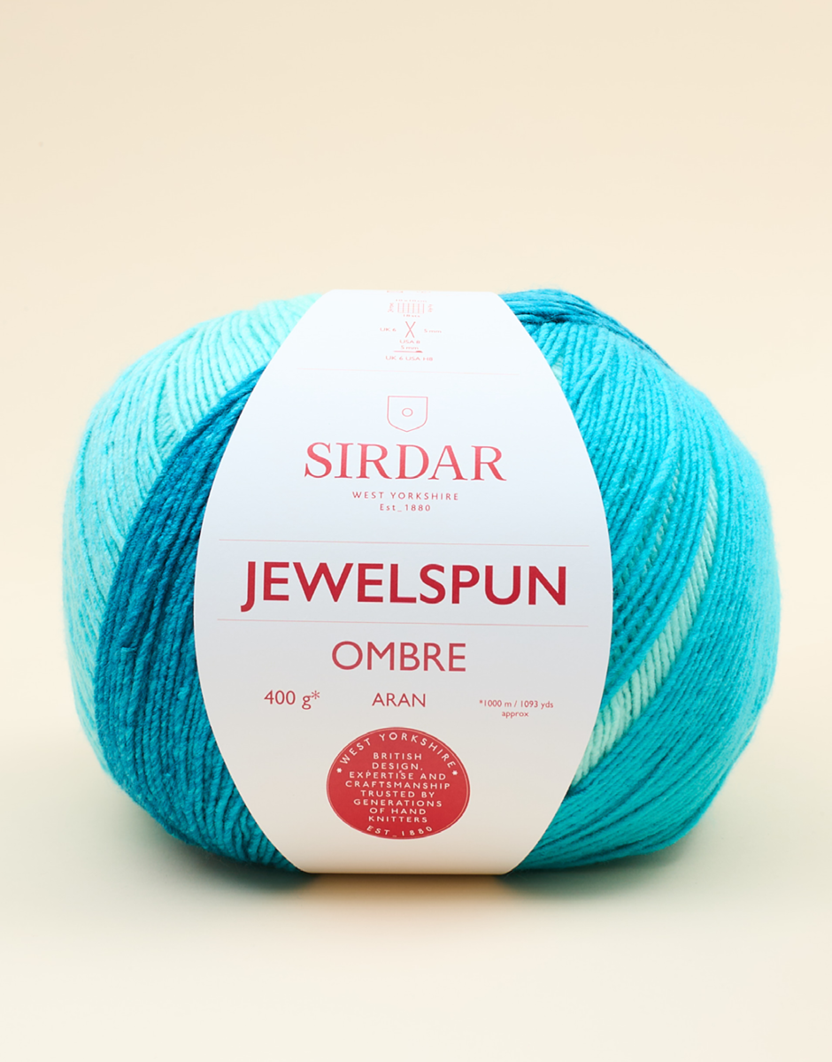 Sirdar Jewelspun Aran Ombré Yarn 400g