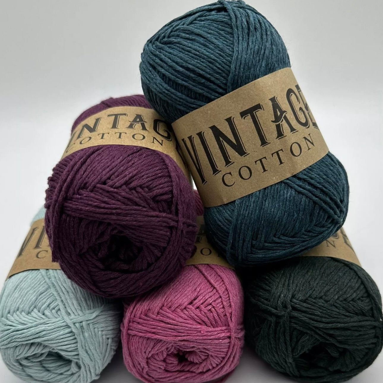 Vintage Cotton Yarn Colourways Bundle 15