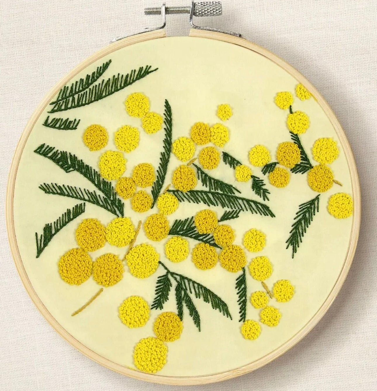 DMC Embroidery Kit - Mimosa - Easy Beginner Kit TB199