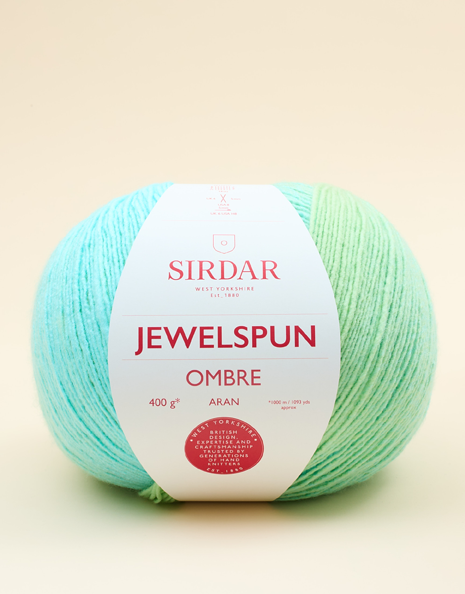 Sirdar Jewelspun Aran Ombré Yarn 400g