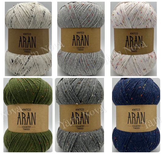Knitco Country Aran Yarn - 400g