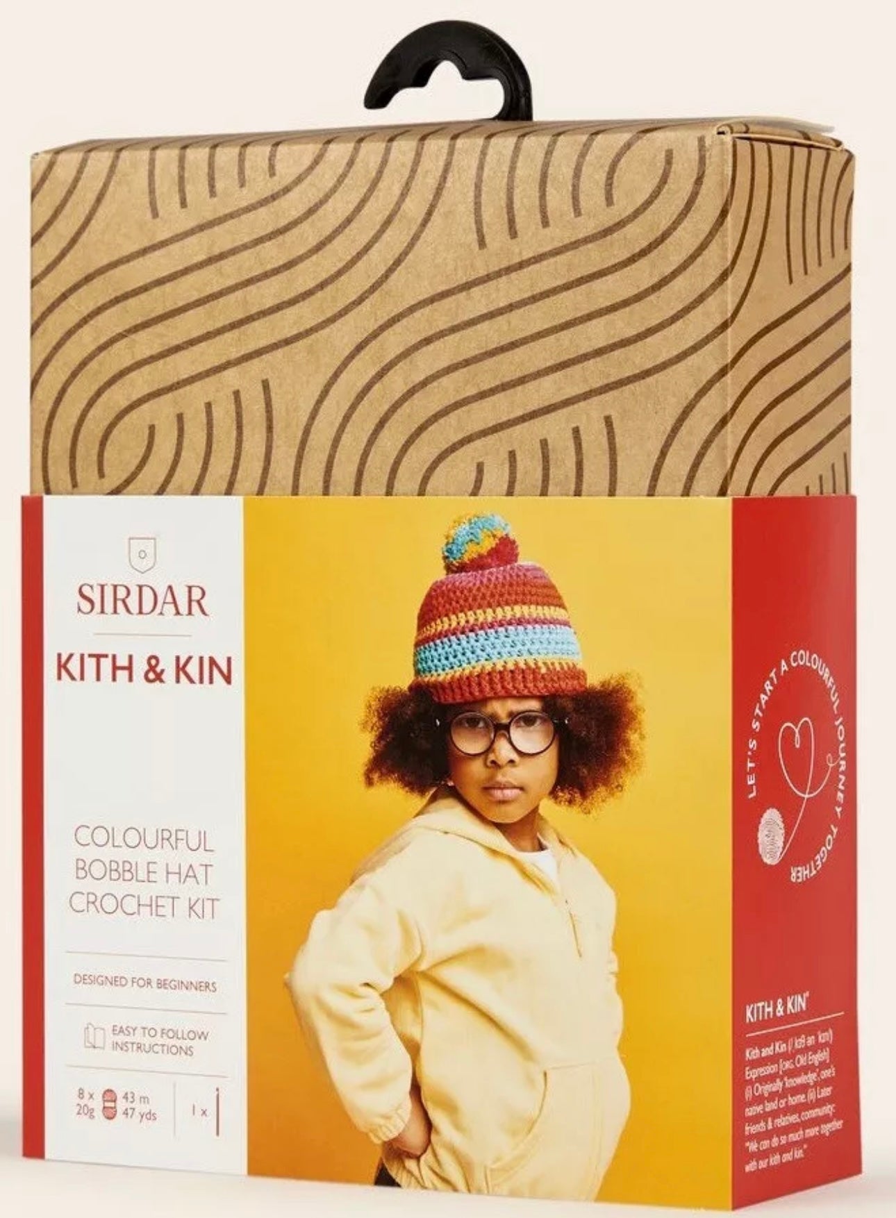 Sirdar Kith & Kin Crochet Kit - Bobble Hat