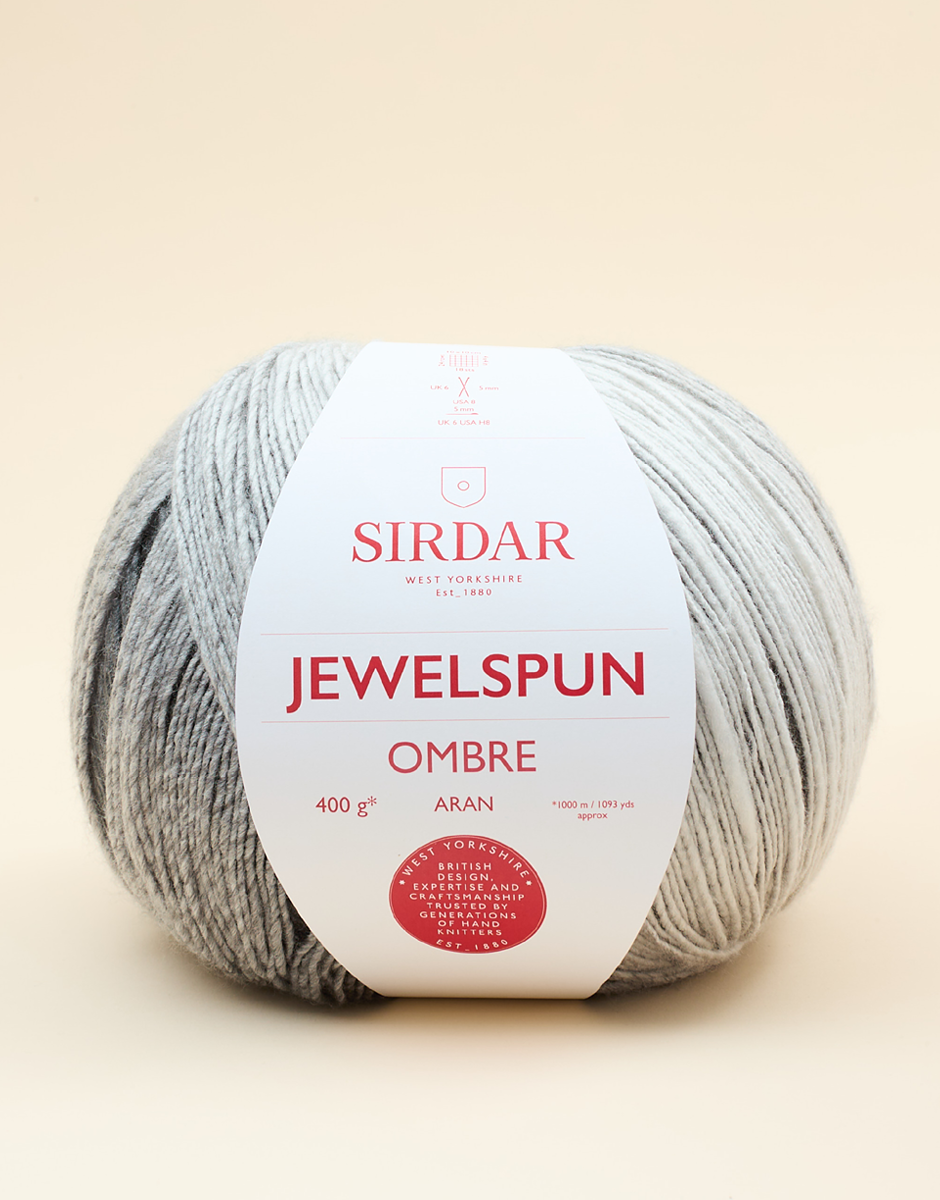 Sirdar Jewelspun Aran Ombré Yarn 400g