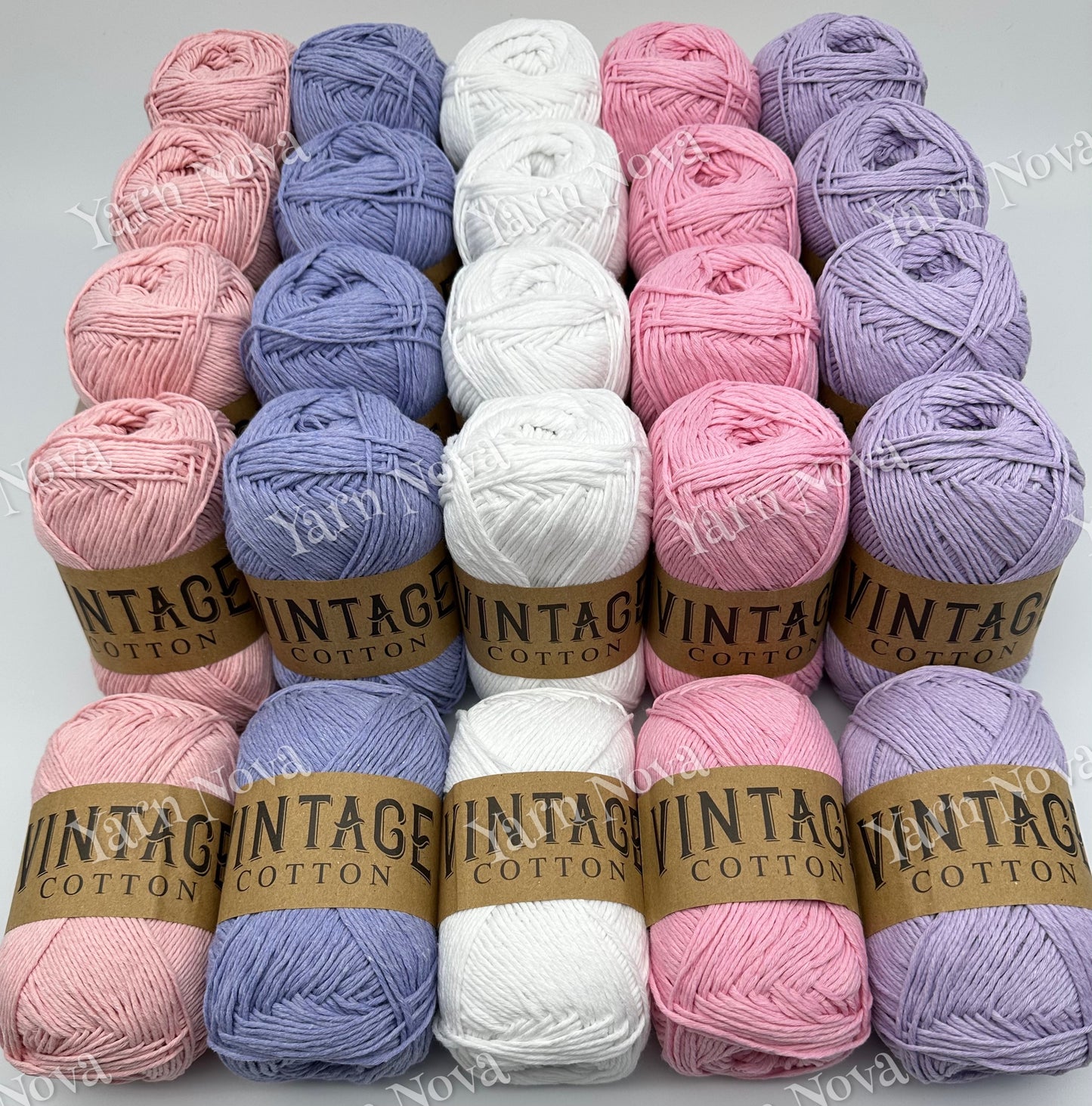 Vintage Cotton Yarn Colourways Bundle 05