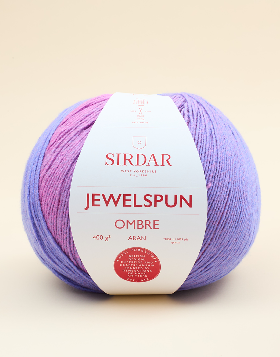 Sirdar Jewelspun Aran Ombré Yarn 400g