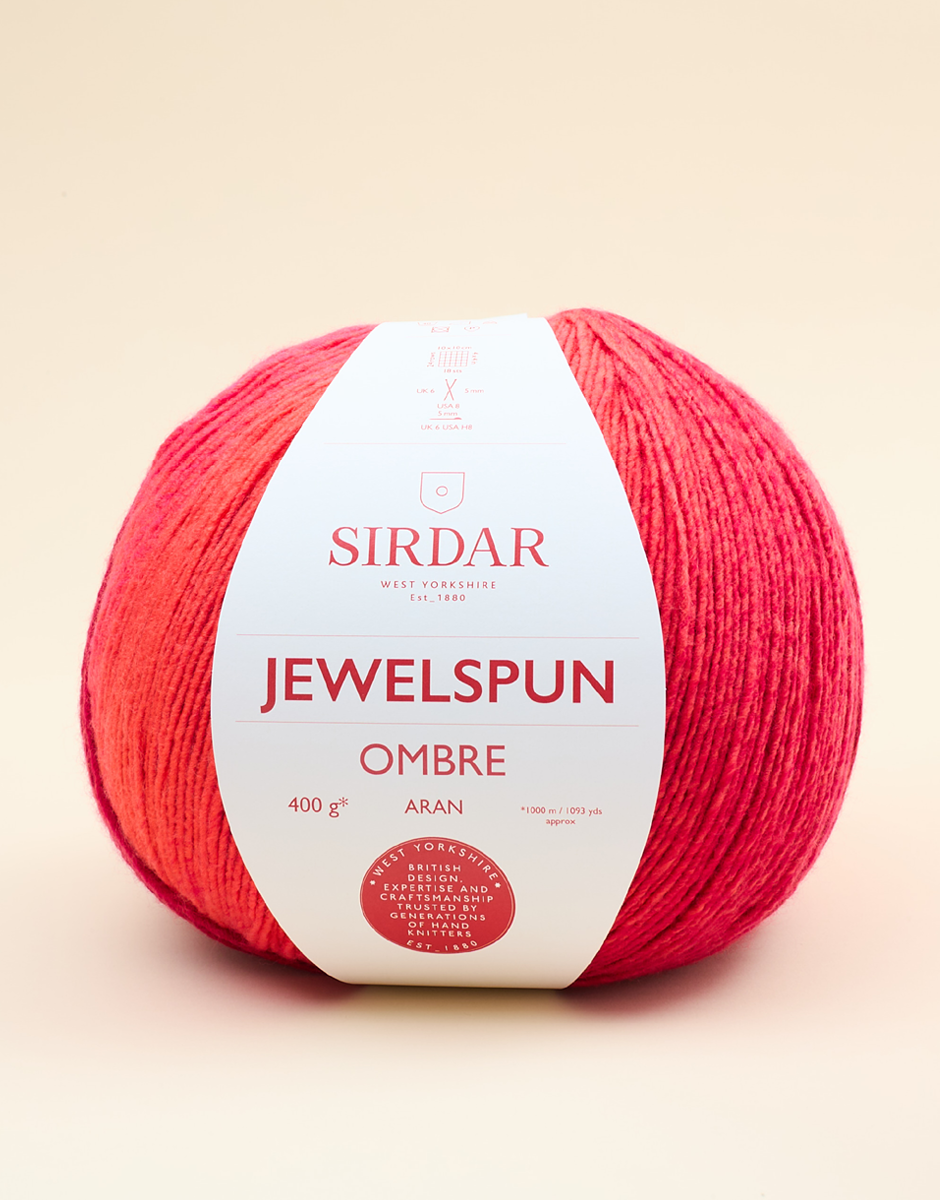 Sirdar Jewelspun Aran Ombré Yarn 400g