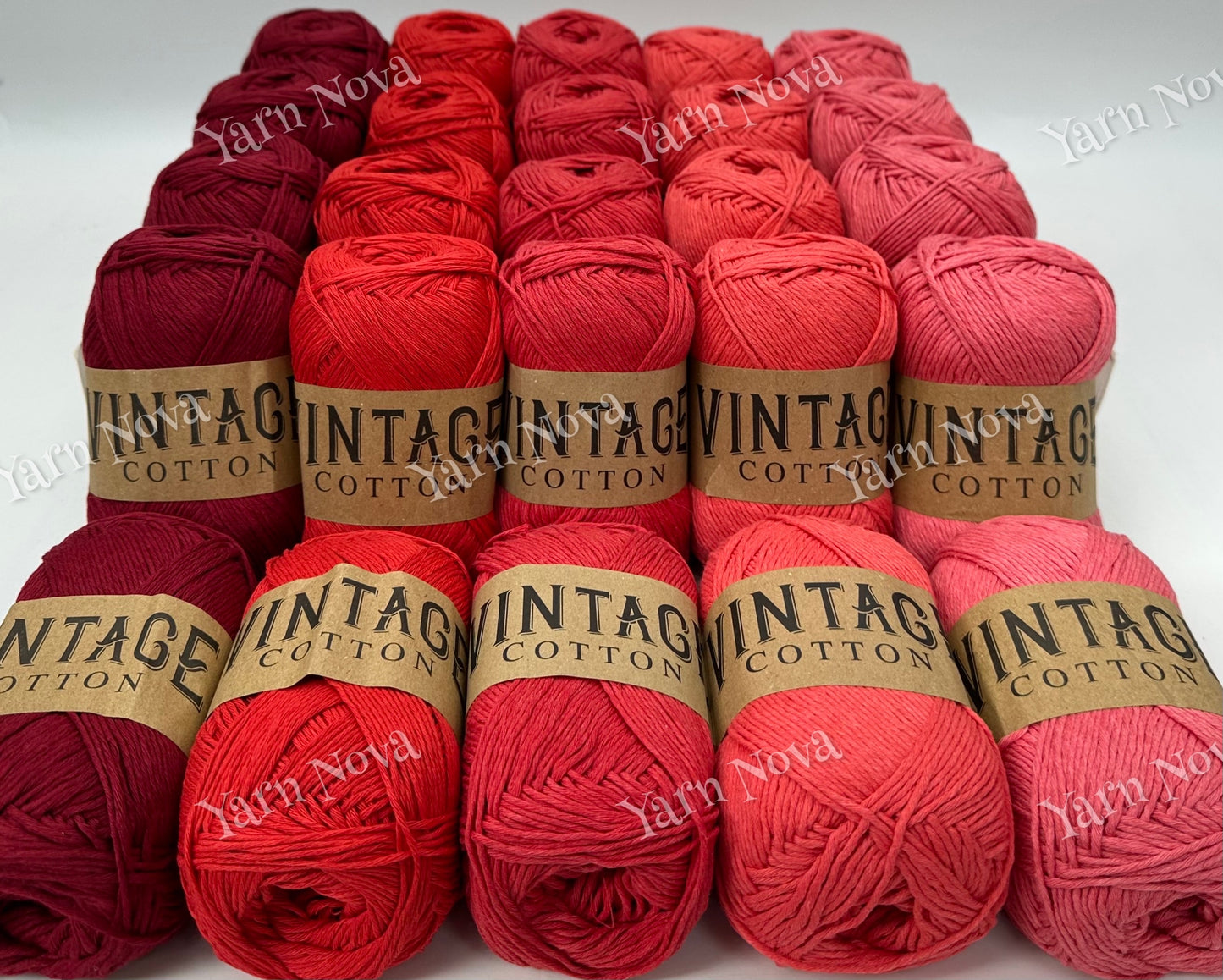 Vintage Cotton Yarn Colourways Bundle 11