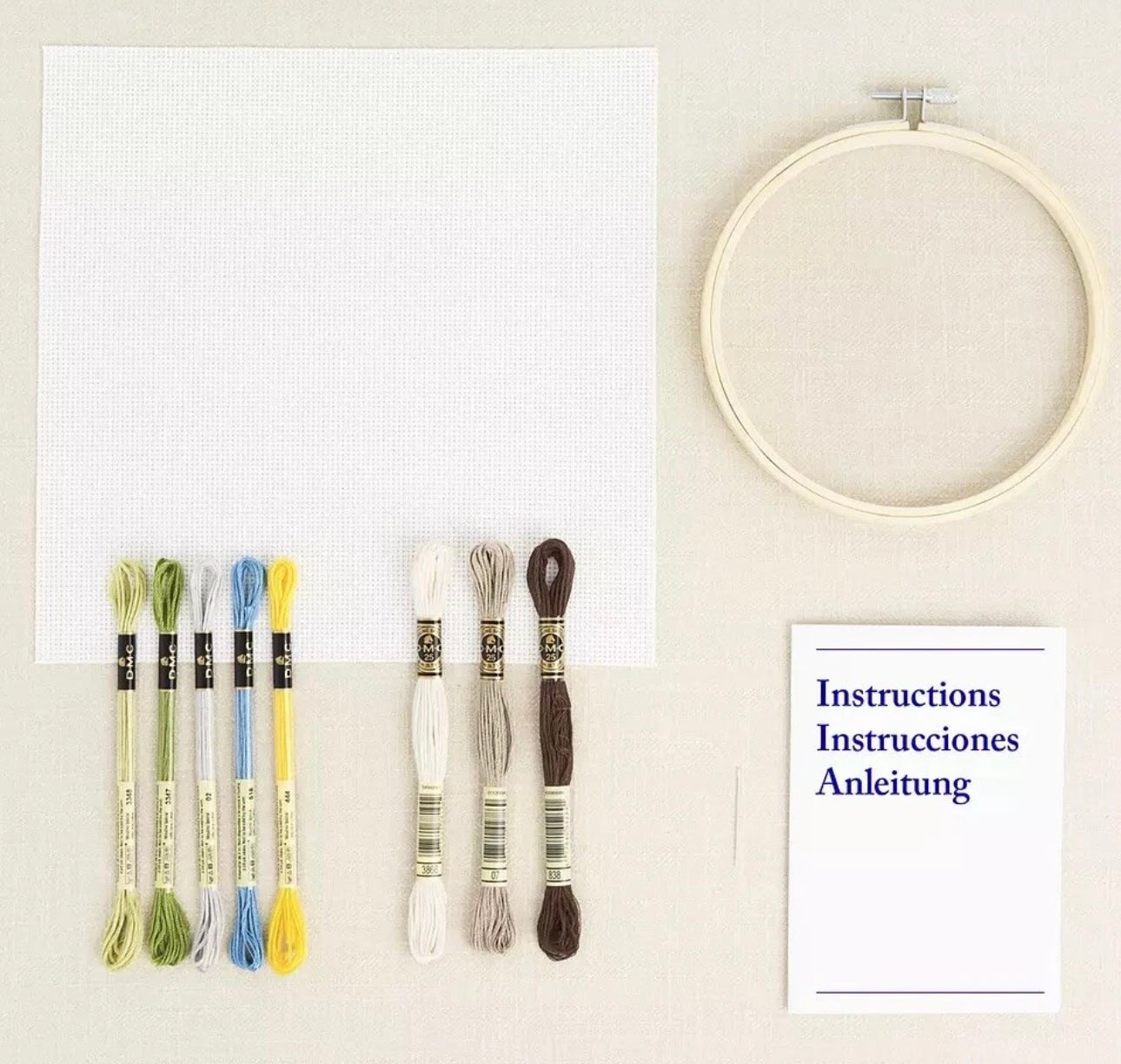 DMC Cross Stitch Kit - Sunshine Flowers By Anna Matvieieva - Intermediate Kit