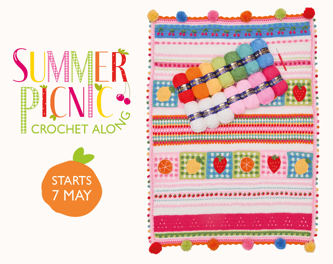 Sirdar Summer Picnic Blanket Crochet Along Yarn Bundle - Summer 2025 CAL