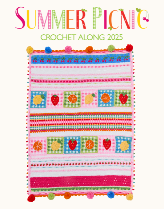 Sirdar Summer Picnic Blanket Crochet Along Yarn Bundle - Summer 2025 CAL