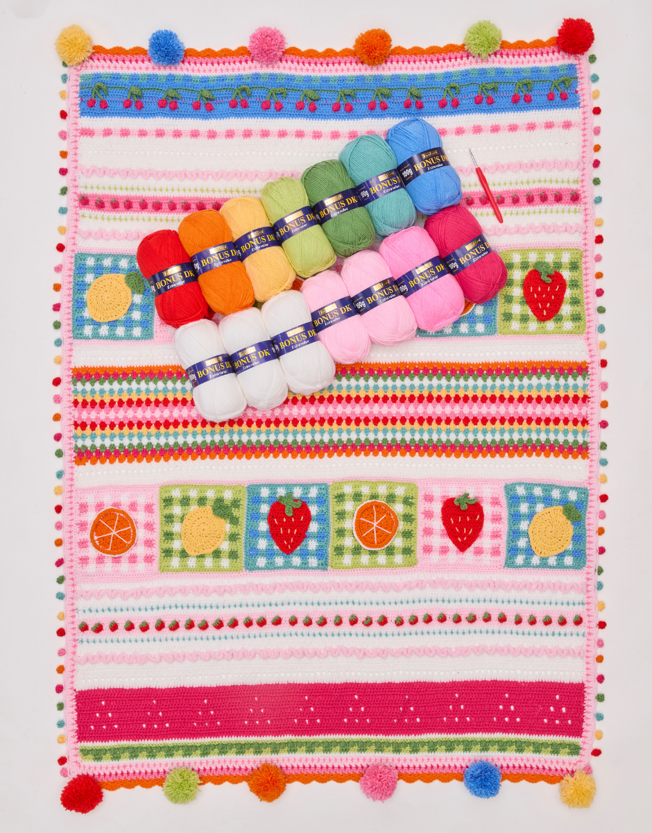 Sirdar Summer Picnic Blanket Crochet Along Yarn Bundle - Summer 2025 CAL