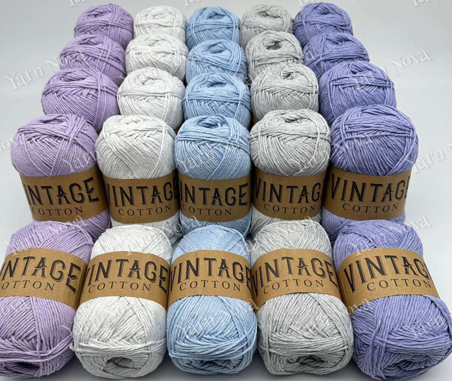Vintage Cotton Yarn Colourways Bundle 07