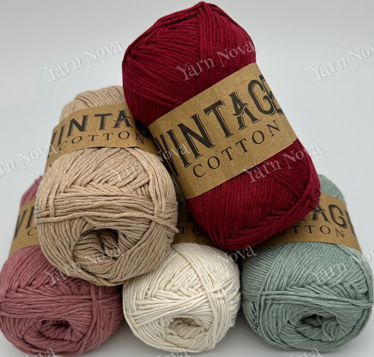 Vintage Cotton Yarn Colourways Bundle 04