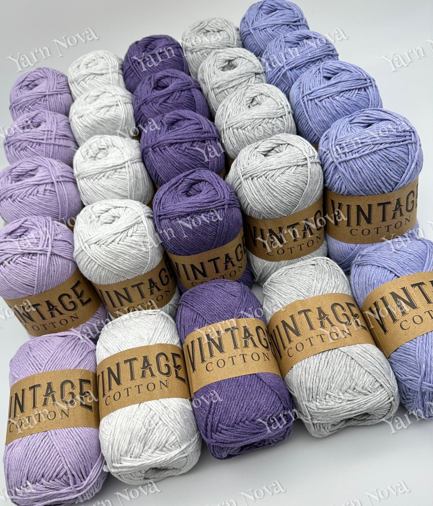 Vintage Cotton Yarn Colourways Bundle 09