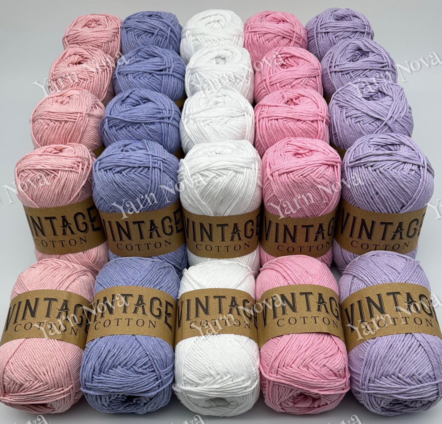 Vintage Cotton Yarn Colourways Bundle 05