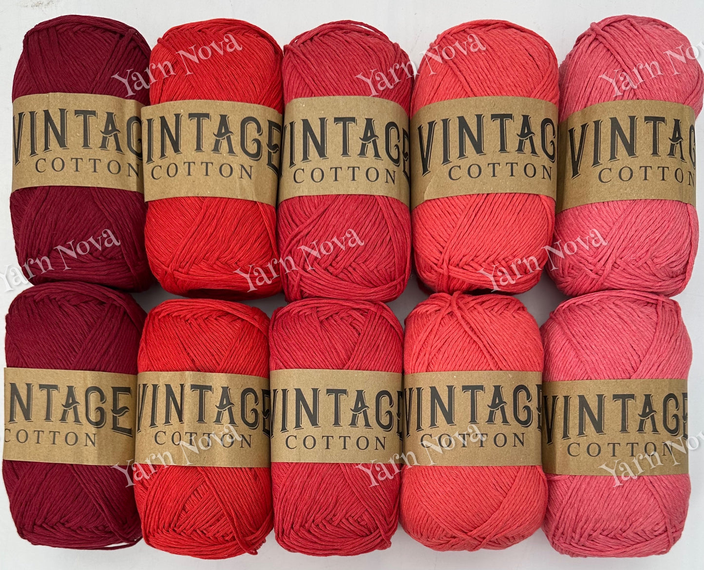 Vintage Cotton Yarn Colourways Bundle 11