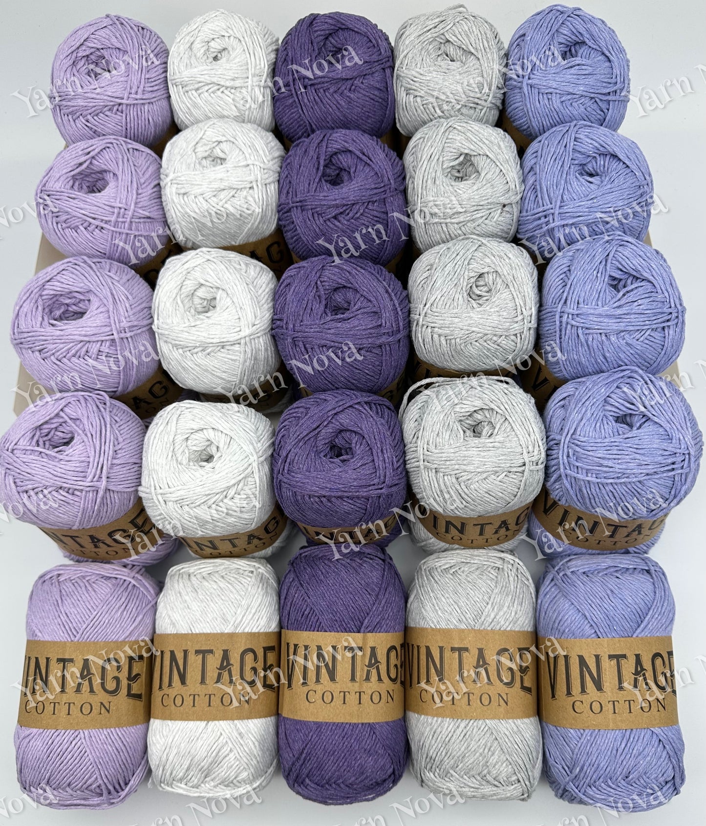Vintage Cotton Yarn Colourways Bundle 09