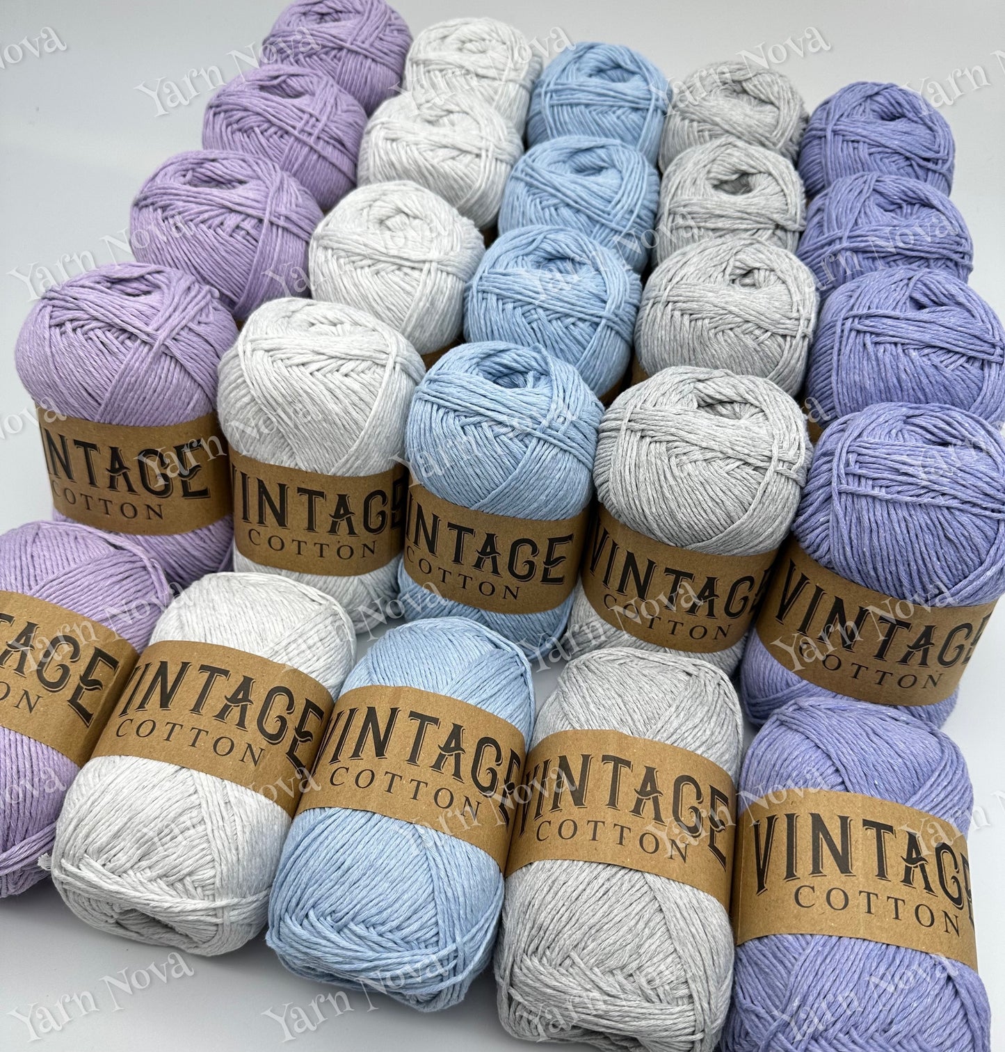 Vintage Cotton Yarn Colourways Bundle 07