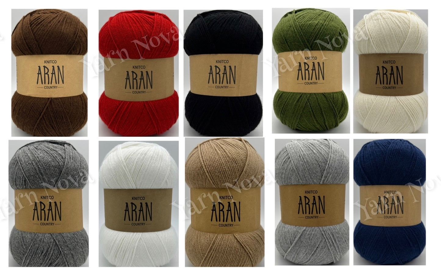 Knitco Country Aran Yarn - 400g