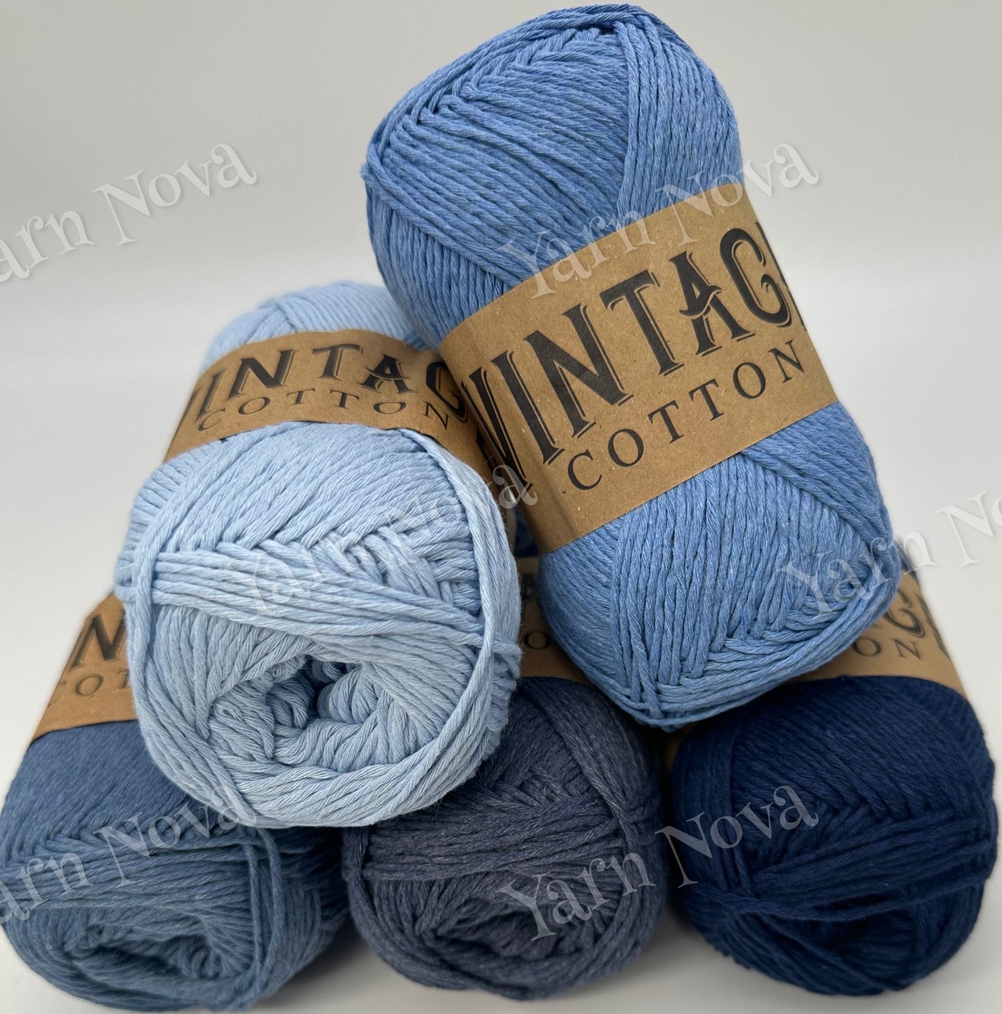 Vintage Cotton Yarn Colourways Bundle 12