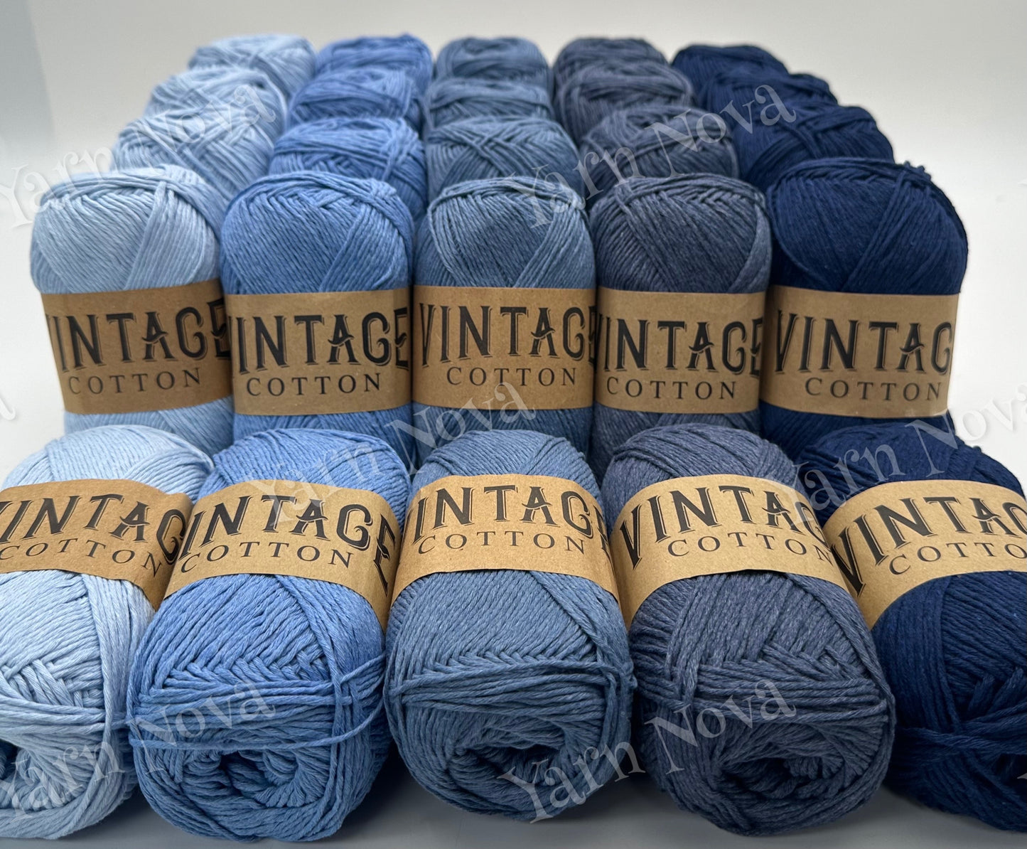 Vintage Cotton Yarn Colourways Bundle 12