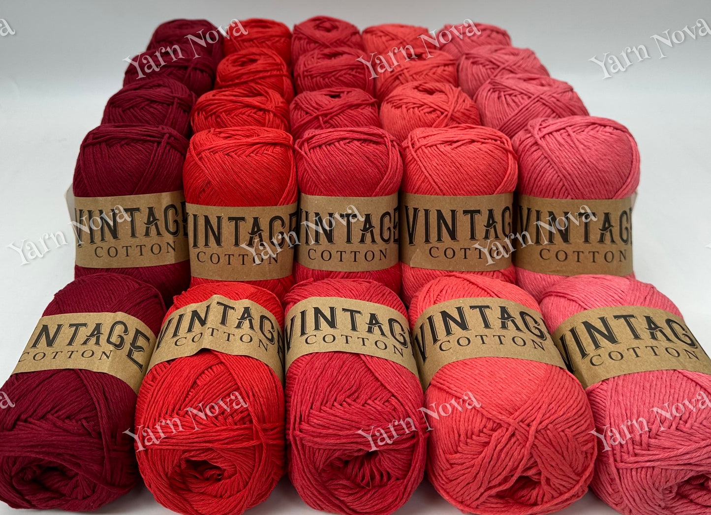 Vintage Cotton Yarn Colourways Bundle 11