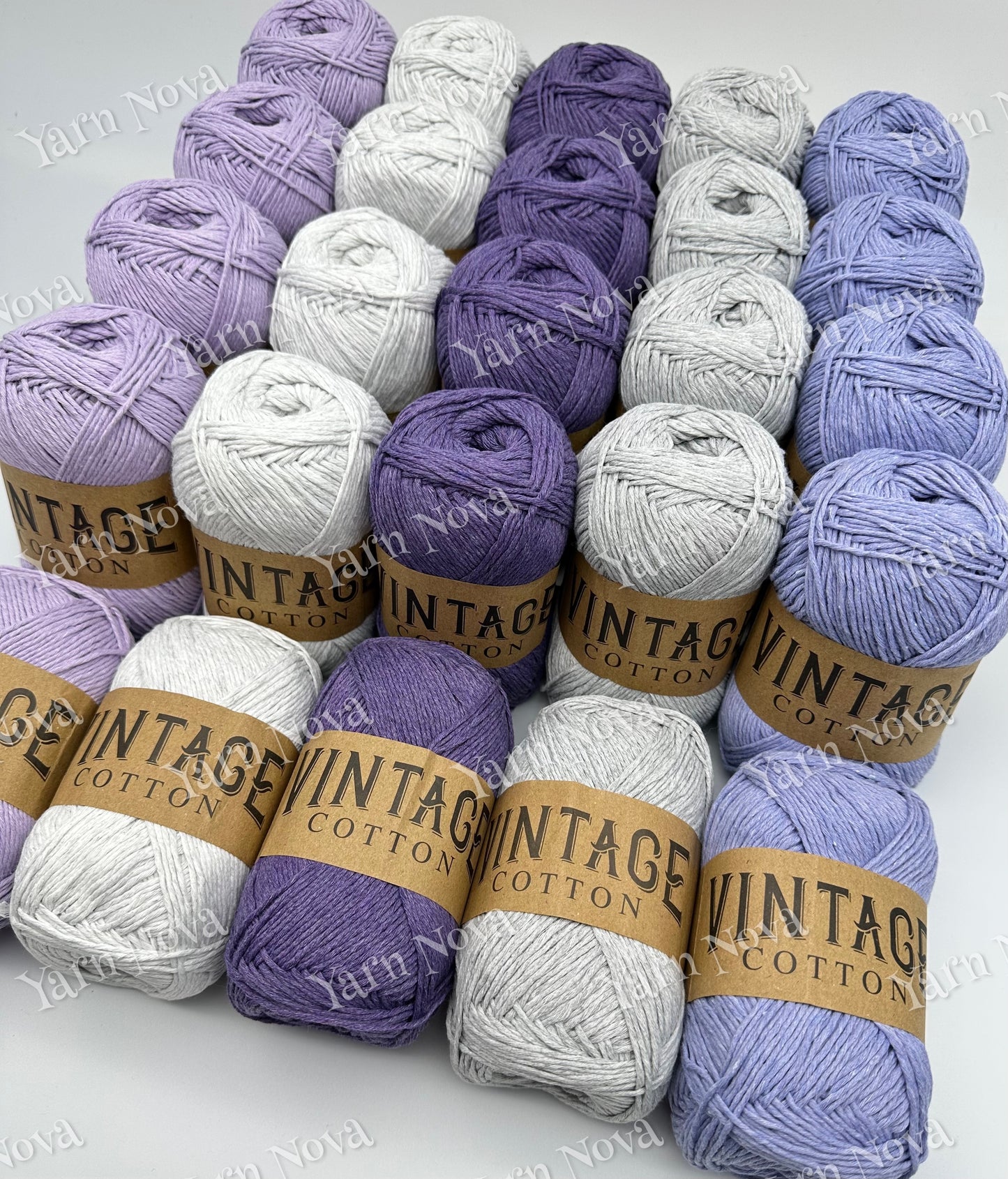 Vintage Cotton Yarn Colourways Bundle 09