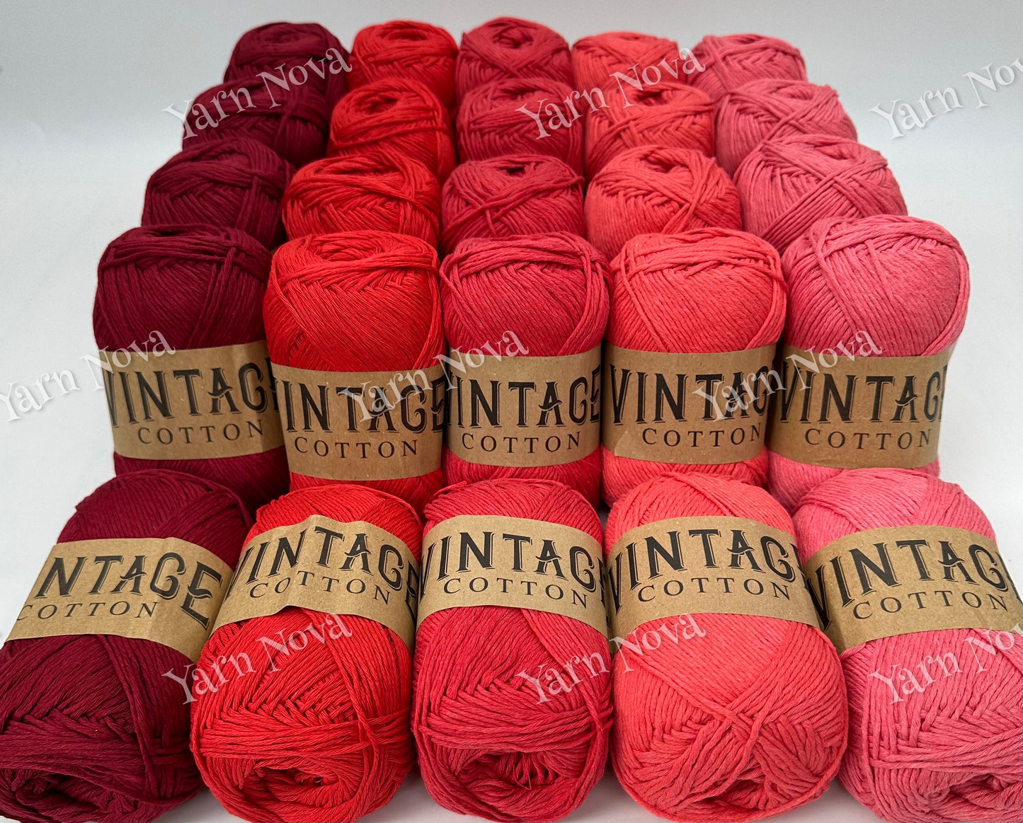 Vintage Cotton Yarn Colourways Bundle 11