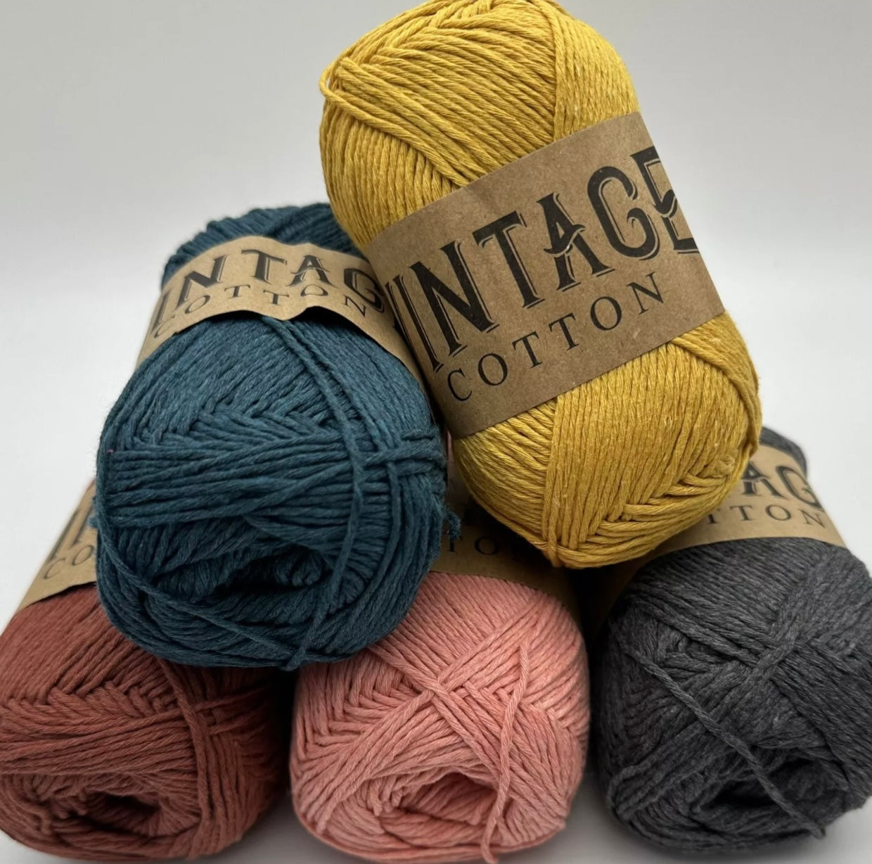 Vintage Cotton Yarn Colourways Bundle 13