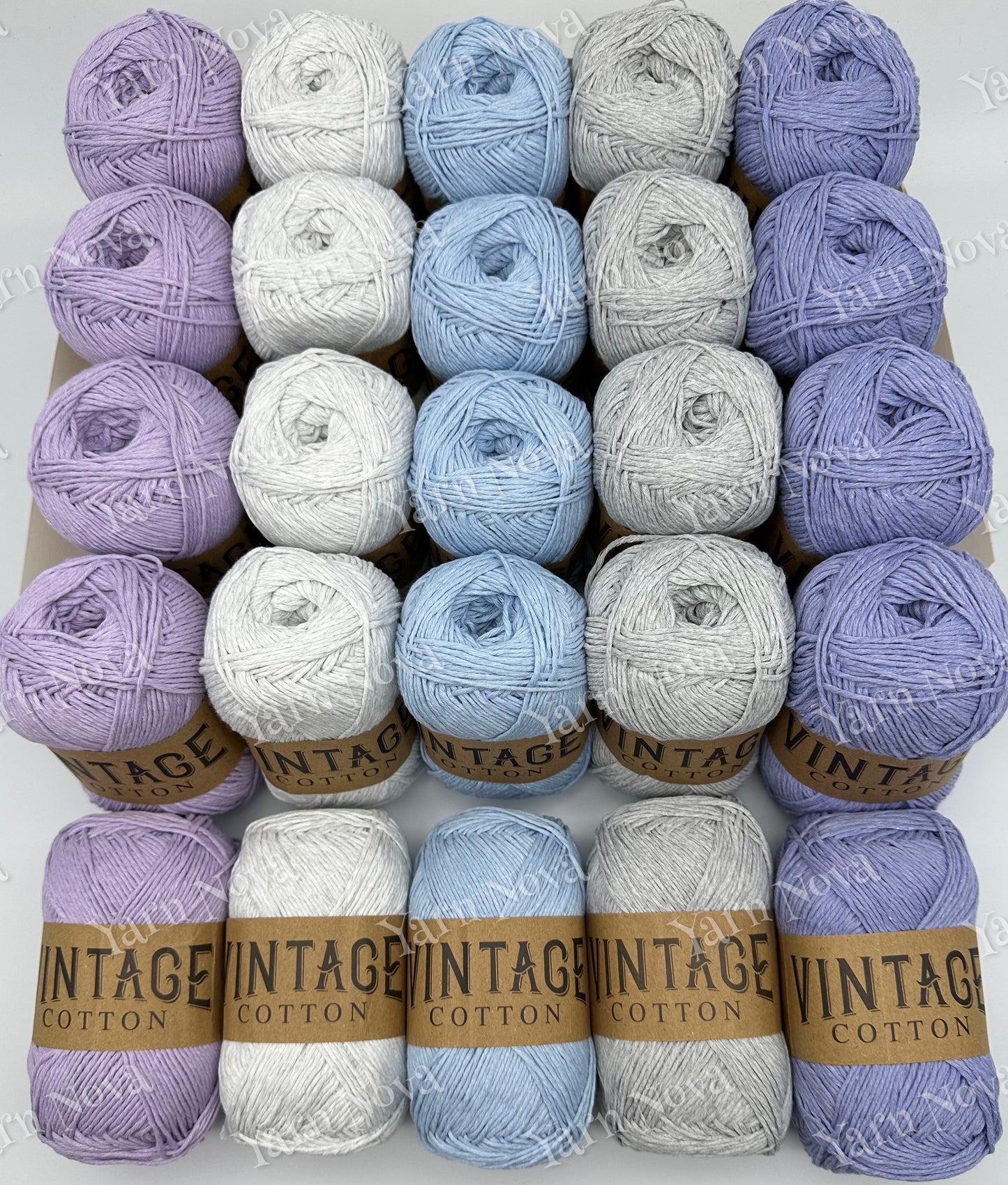 Vintage Cotton Yarn Colourways Bundle 07