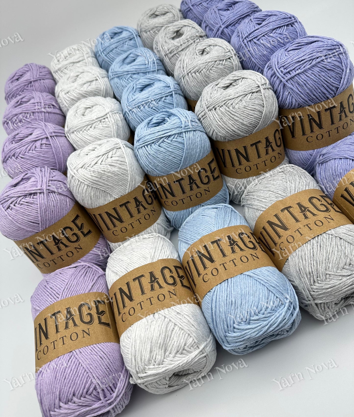 Vintage Cotton Yarn Colourways Bundle 07