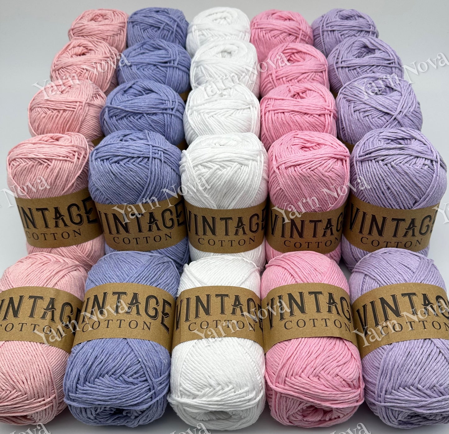 Vintage Cotton Yarn Colourways Bundle 05