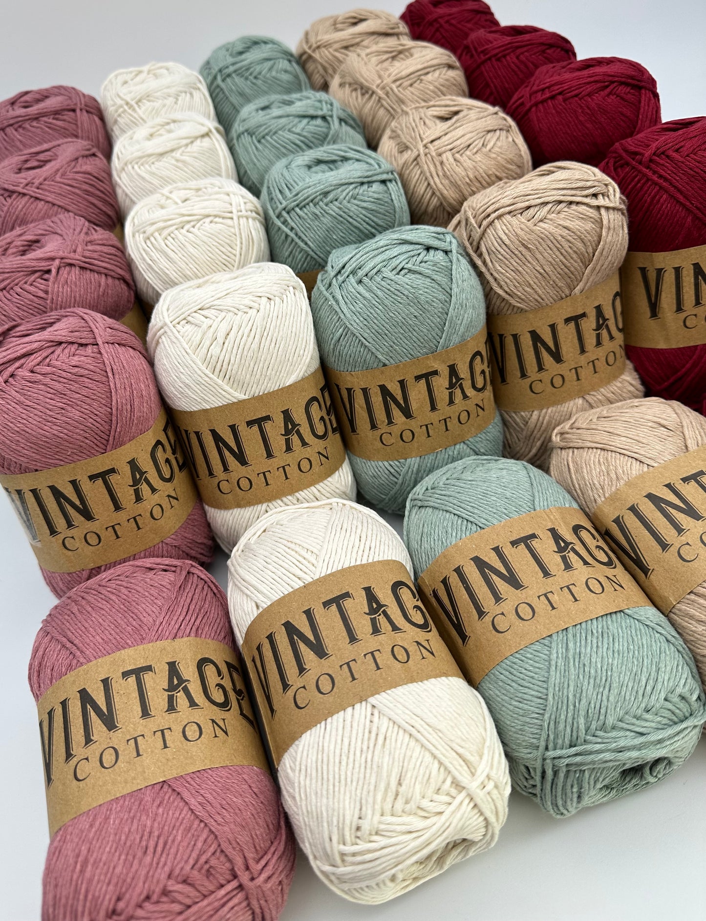 Vintage Cotton Yarn Colourways Bundle 04