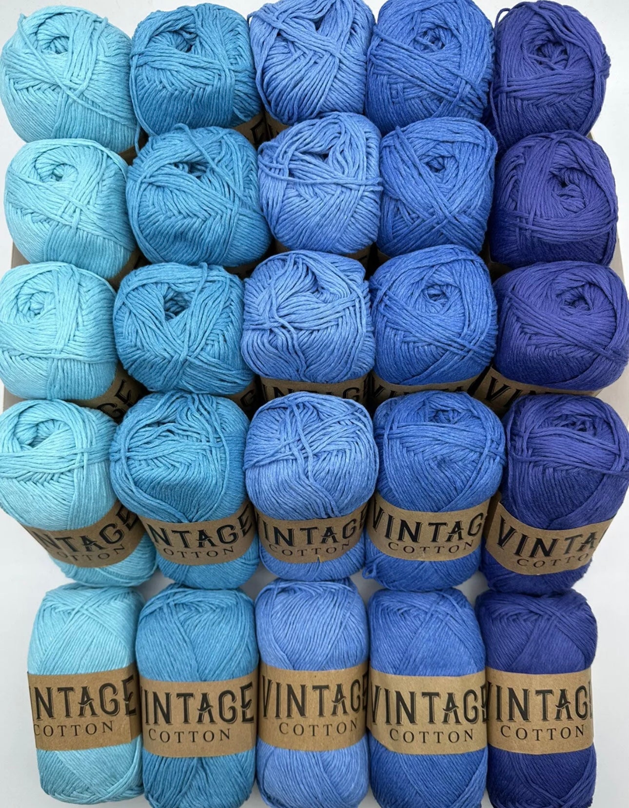 Vintage Cotton Yarn Colourways Bundle 14