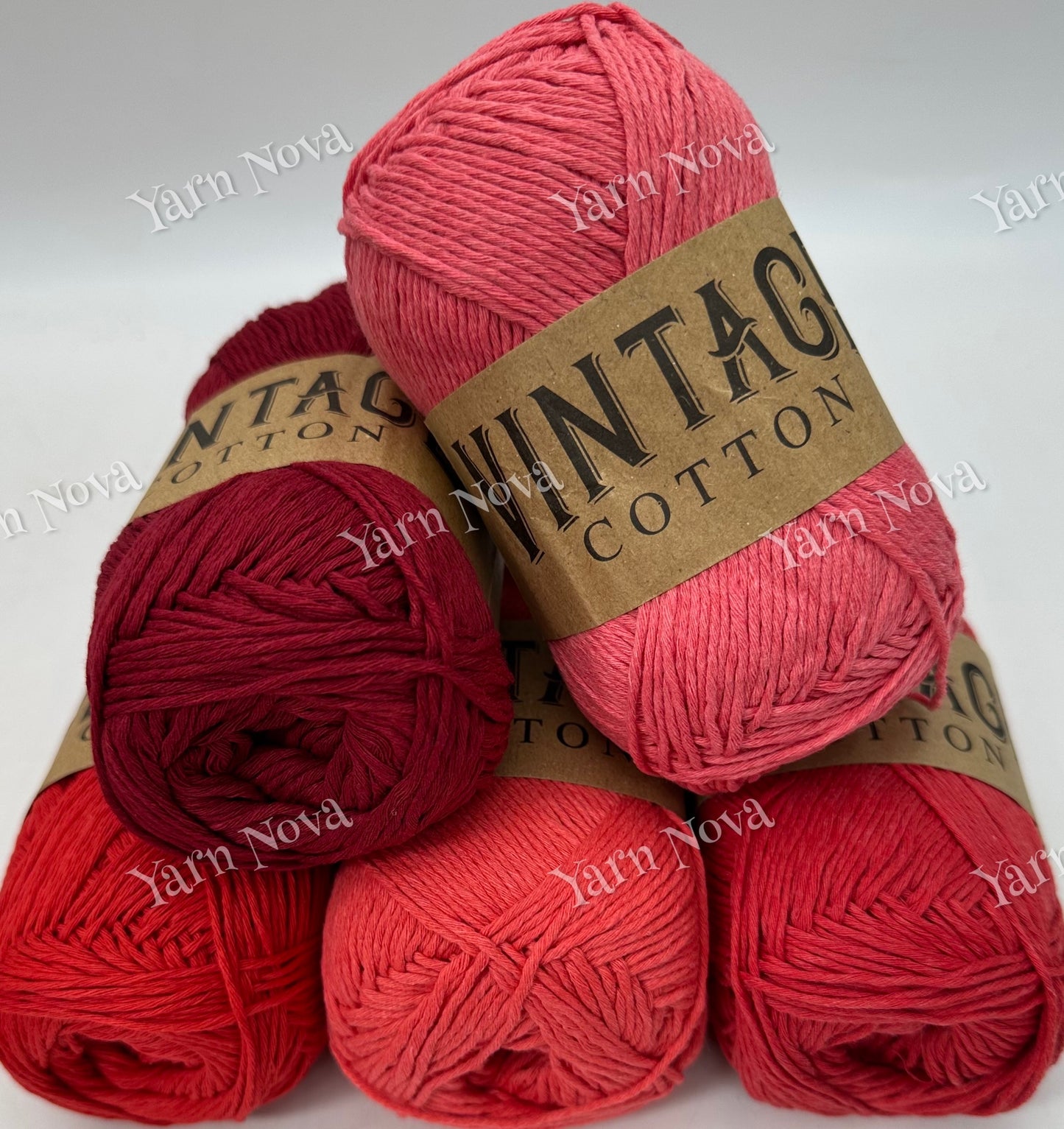 Vintage Cotton Yarn Colourways Bundle 11