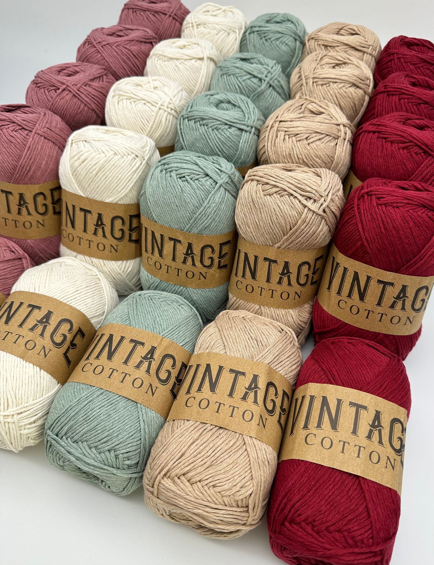 Vintage Cotton Yarn Colourways Bundle 04