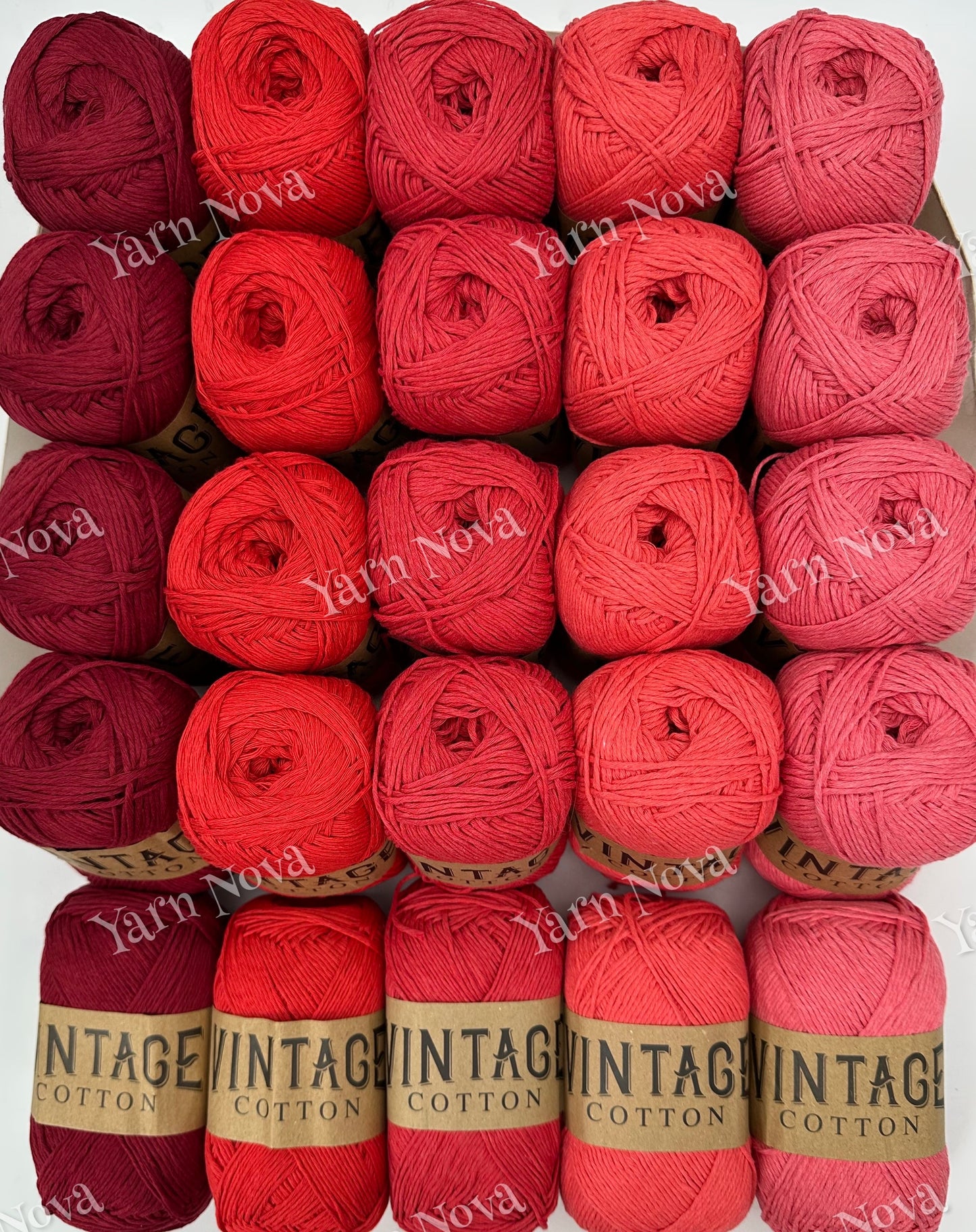 Vintage Cotton Yarn Colourways Bundle 11