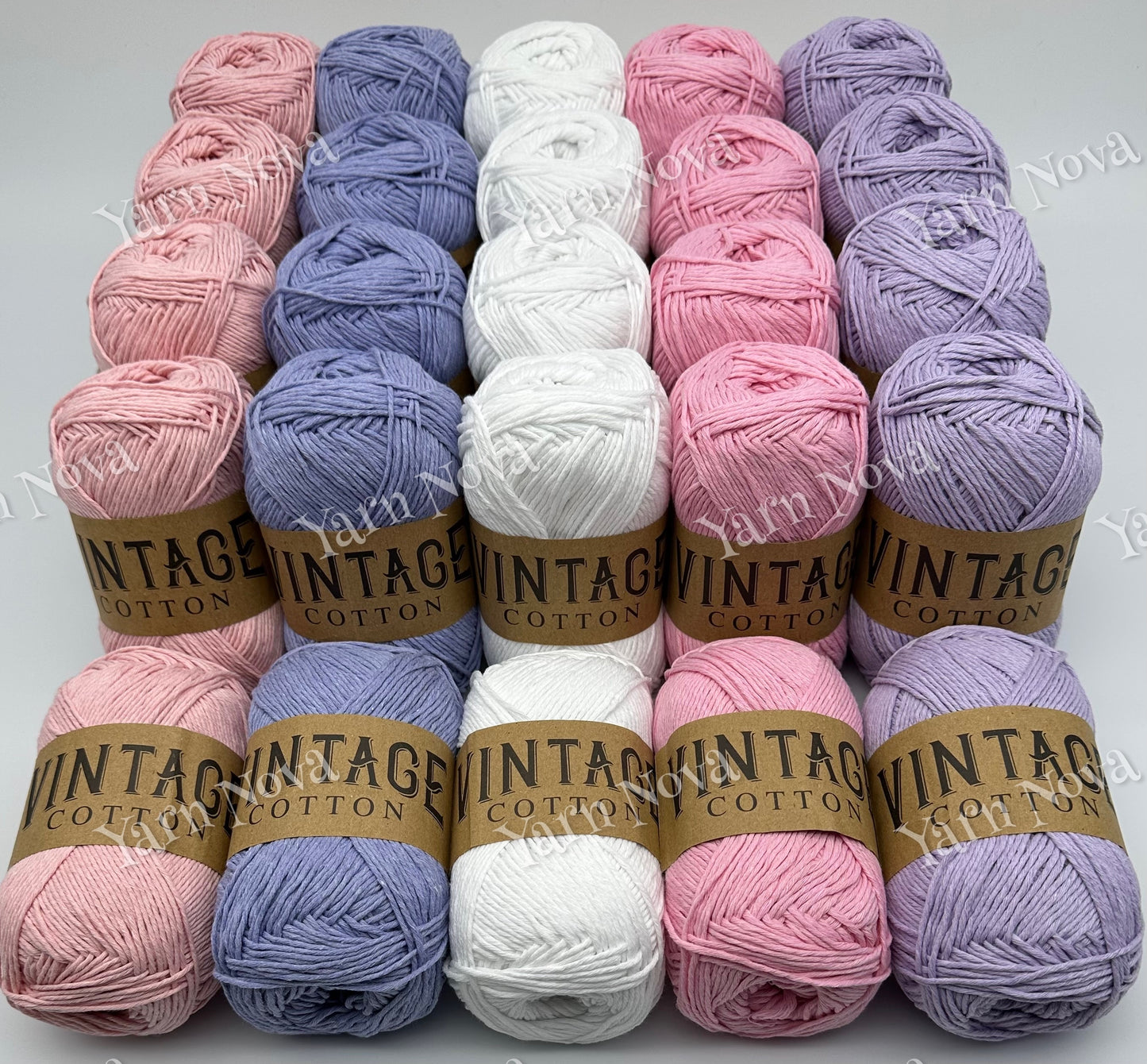 Vintage Cotton Yarn Colourways Bundle 05