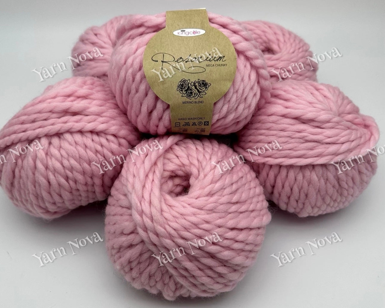 King Cole Rosarium Mega Super Chunky Yarn Wool Bundle