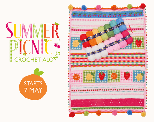 Sirdar Summer Picnic Blanket Crochet Along Yarn Bundle - Summer 2025 CAL