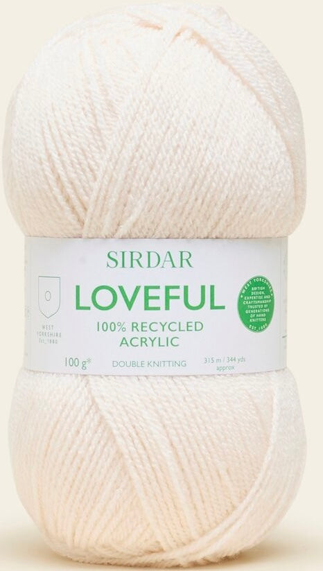 Sirdar Loveful Recycled Double Knitting Yarn