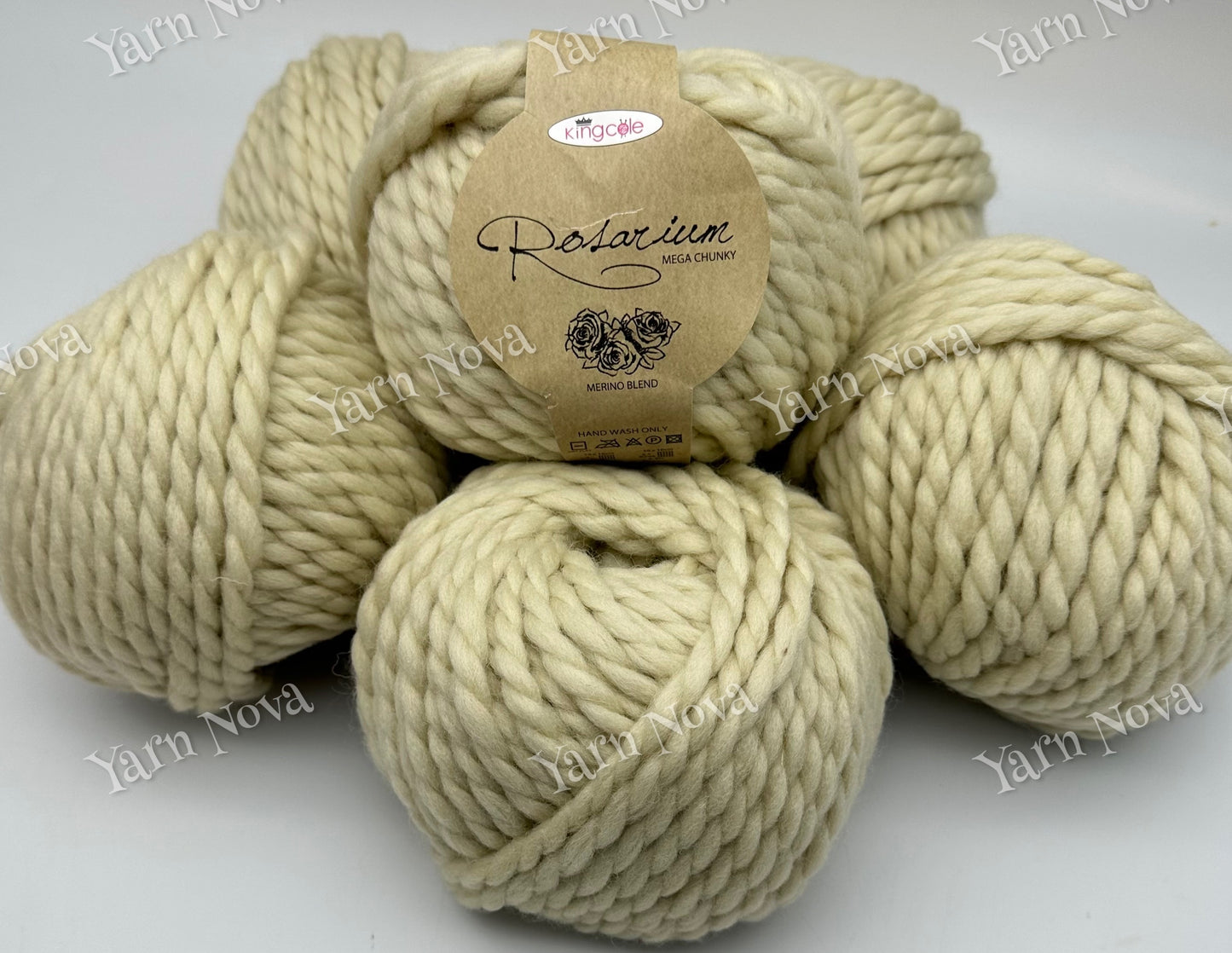 King Cole Rosarium Mega Super Chunky Yarn Wool Bundle